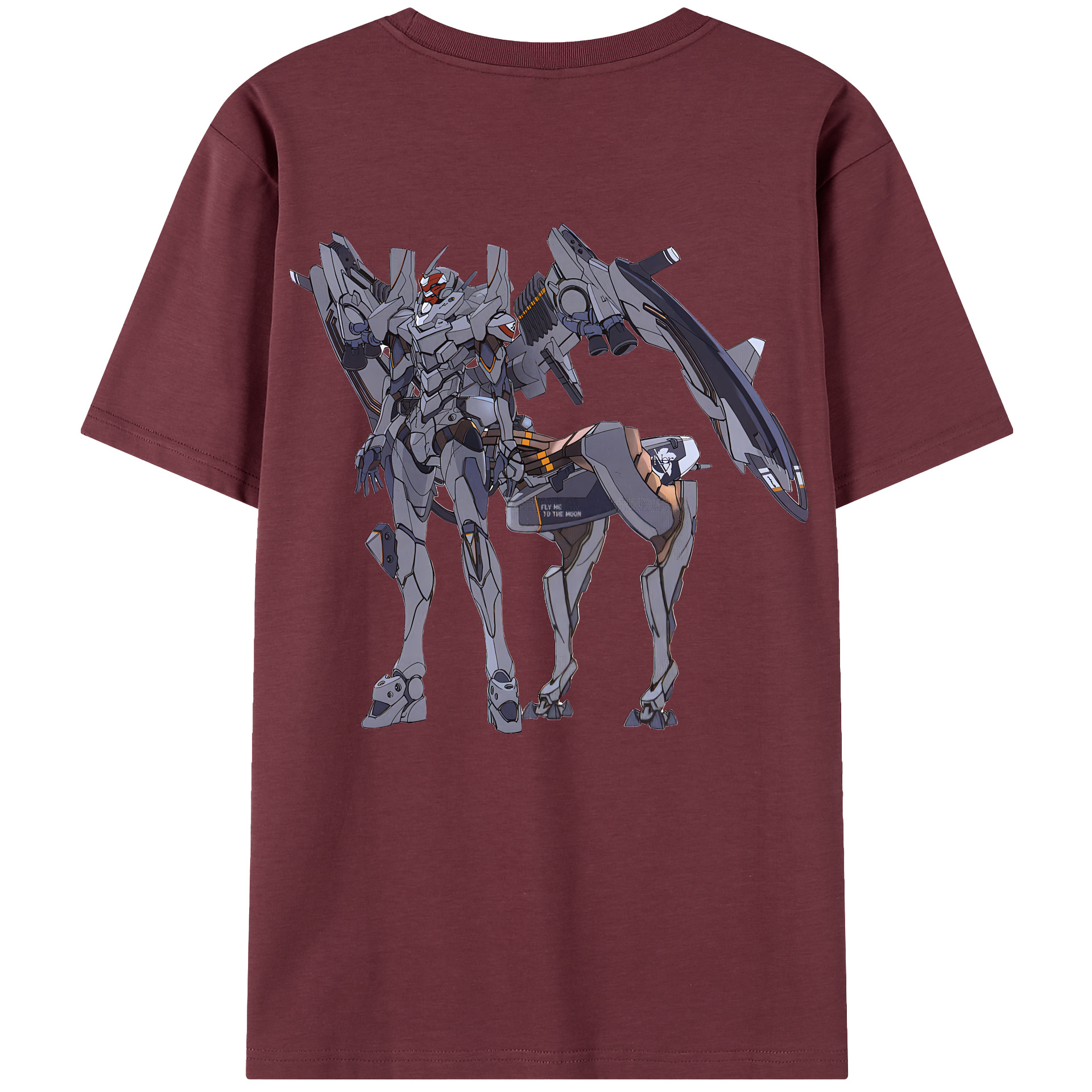 （画像用） EVA 新世紀エヴァンゲリオン 綿100％半袖Tシャツ（背面プリント）